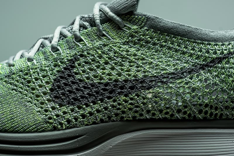 Nike Flyknit Racer “Ghost Green” Closer Look