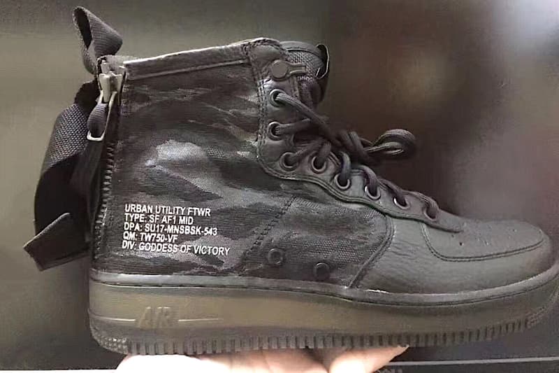 Nike SF-AF1 Mid 全新中筒版本更多諜照流出