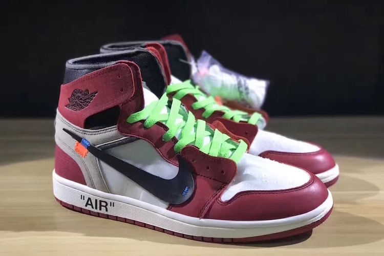 OFF-WHITE x Air Jordan 1 更多細節與發售信息釋出