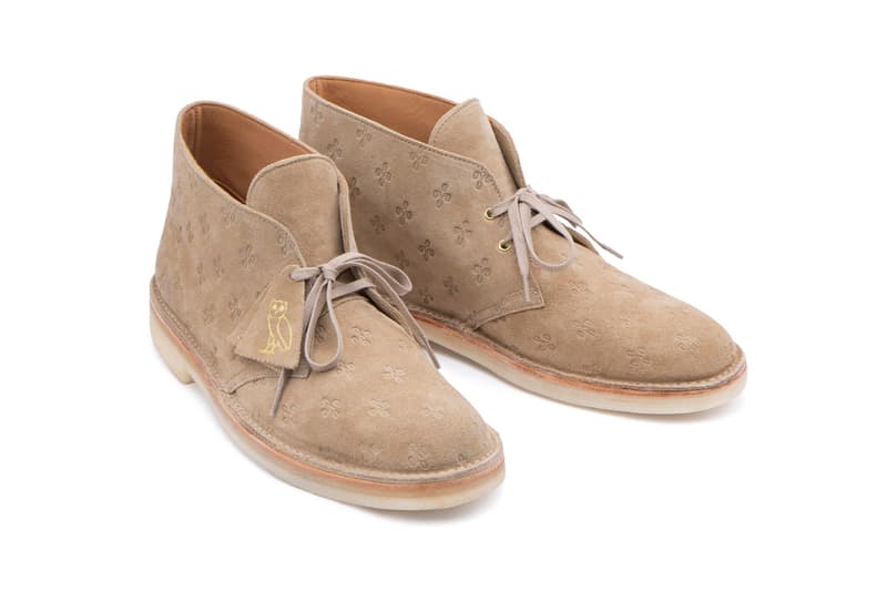 Drake OVO x Clarks Originals Desert Boot Closer Look