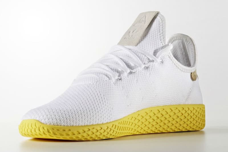 Pharrell x adidas Originals Tennis Hu White/Yellow