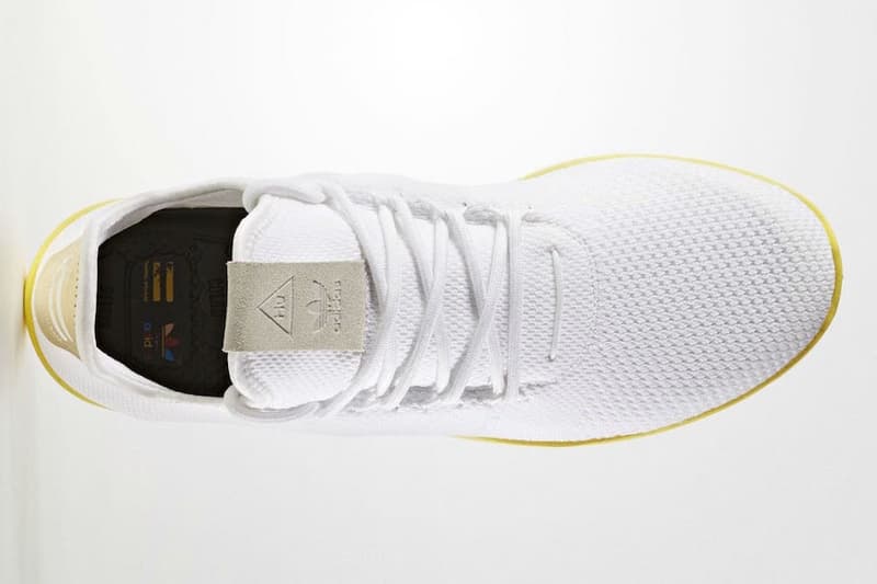 Pharrell x adidas Originals Tennis Hu White/Yellow