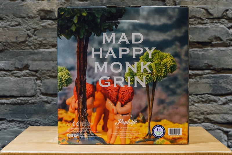 Ron English x DOE Shanghai Mad Happy Monk Grin