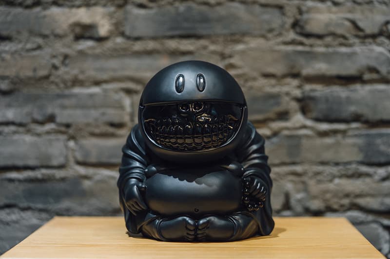 Ron English x DOE Shanghai Mad Happy Monk Grin