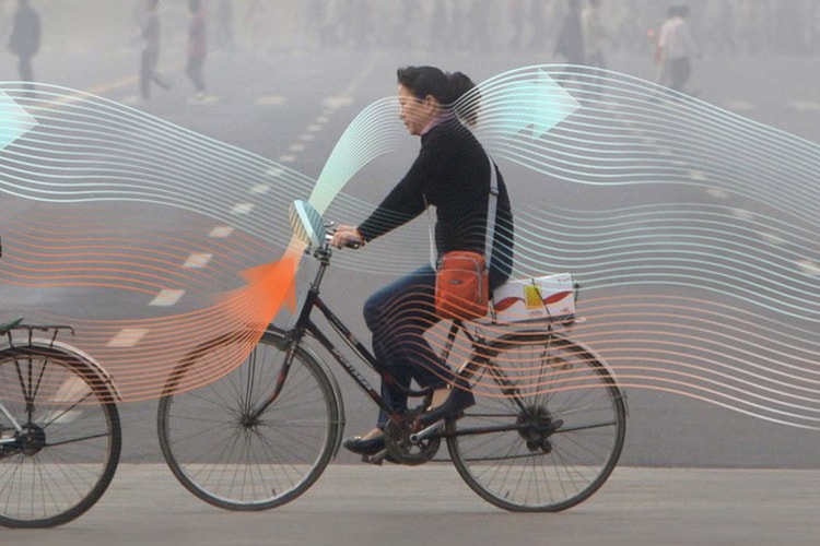 設計師提出「霧霾淨化單車」概念幫助中國解決空氣污染問題