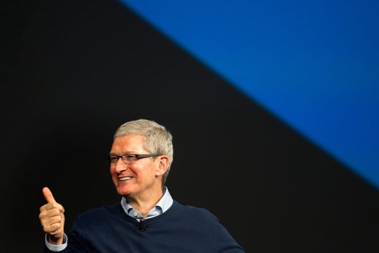 與 Tim Cook 於 Apple Park 共進午餐機會以 68 萬美元拍出