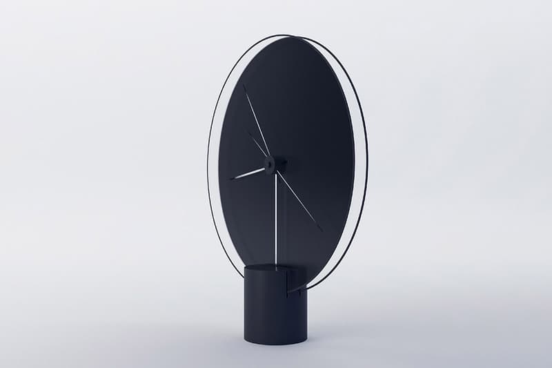 Yicong Lu 設計的簡約時鐘「Time of the Day」