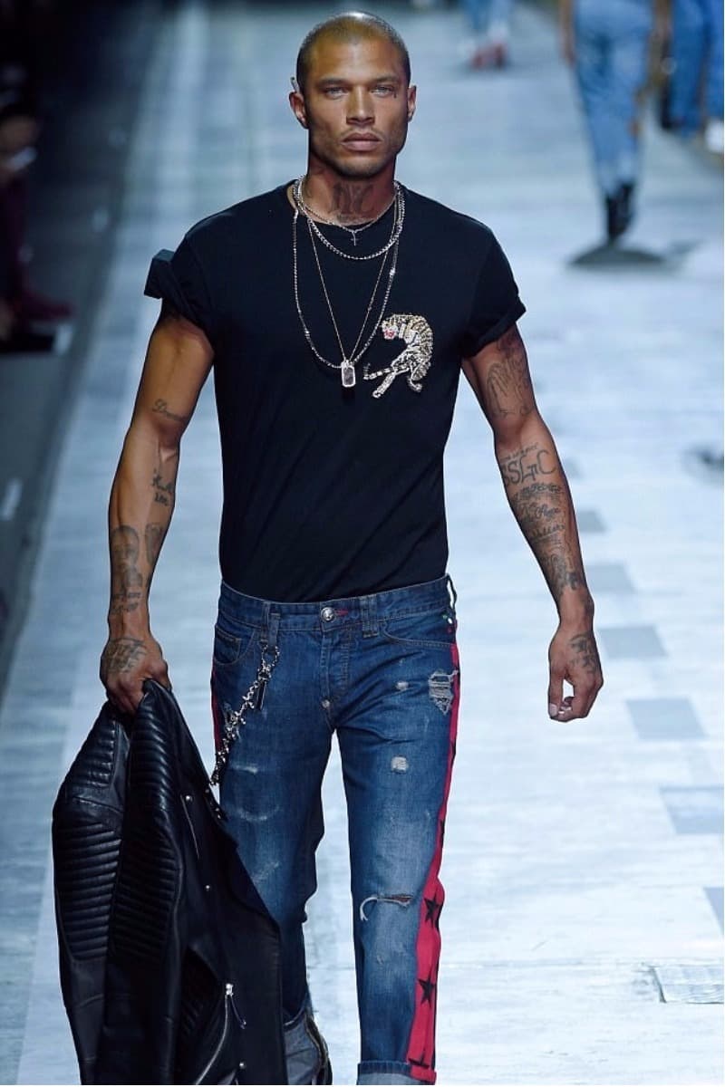 美國最帥囚犯 Jeremy Meeks 再次現身時裝展舞台