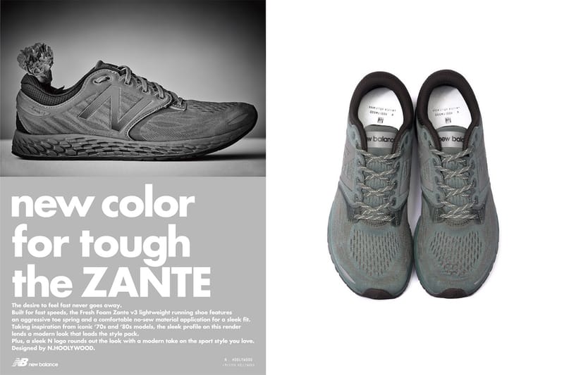 N.Hoolywood TPES x New Balance 聯名軍事風格系列