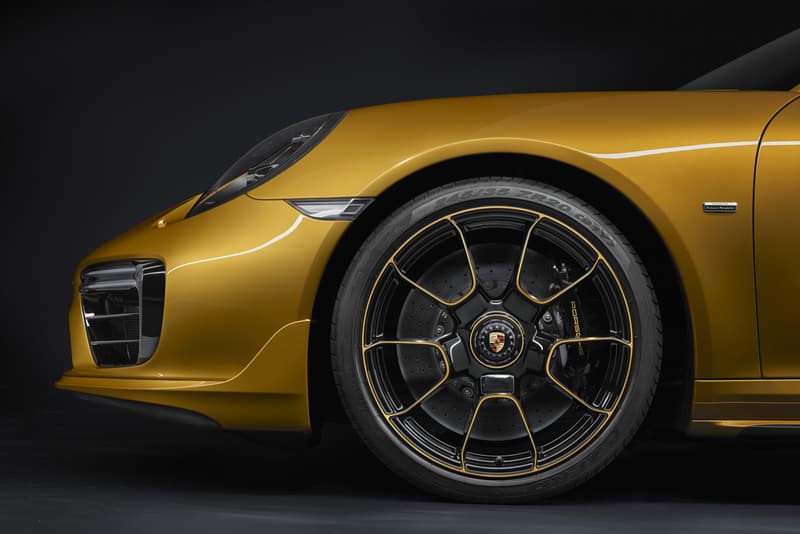 金色塗裝注入－Porsche 911 Turbo S 全新限量車款