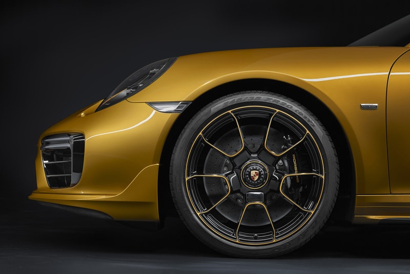 金色塗裝注入－Porsche 911 Turbo S 全新限量車款