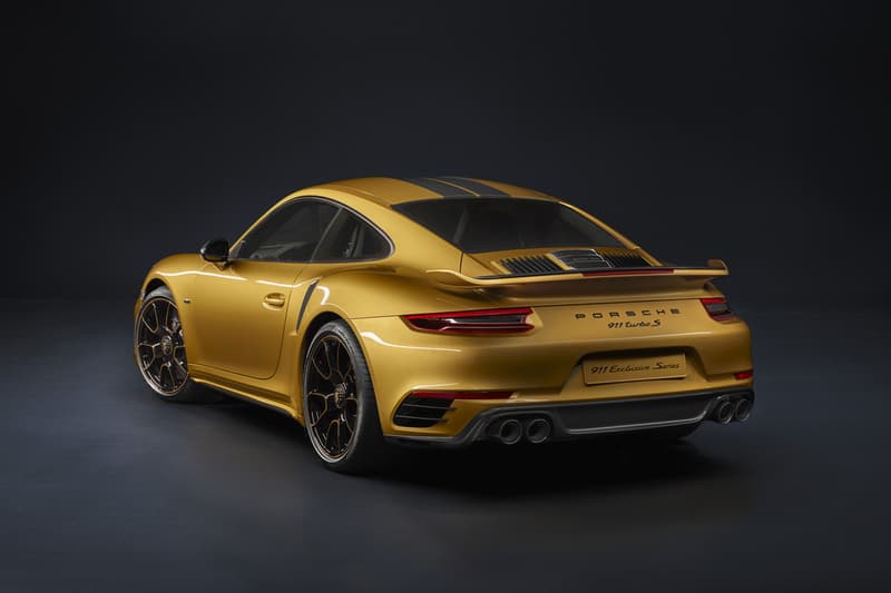 金色塗裝注入－Porsche 911 Turbo S 全新限量車款