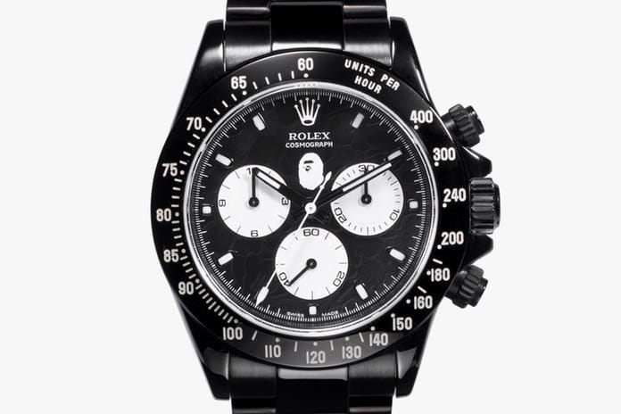 BAPE 攜手 Bamford Watch Department 打造 Rolex Daytona 及 GMT 定製腕錶