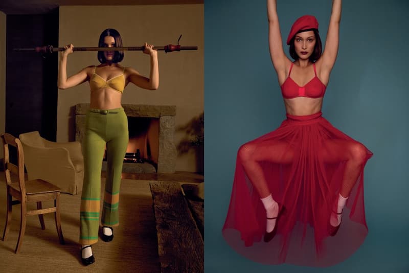 Bella Hadid 登上《Vogue Italia》6 月號封面