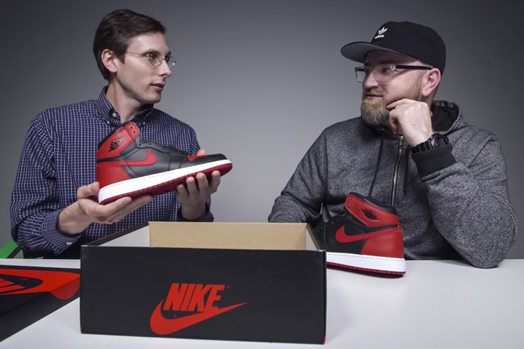 Brad Hall 與 Unbox Therapy 一同開箱 Air Jordan 經典戰靴