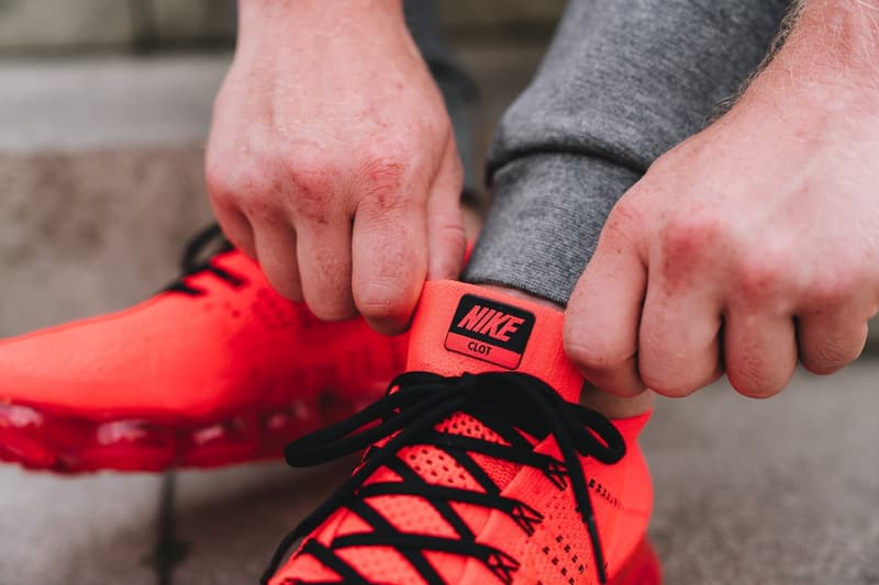 CLOT x Nike 全新 Air VaporMax 聯名配色上腳一覽
