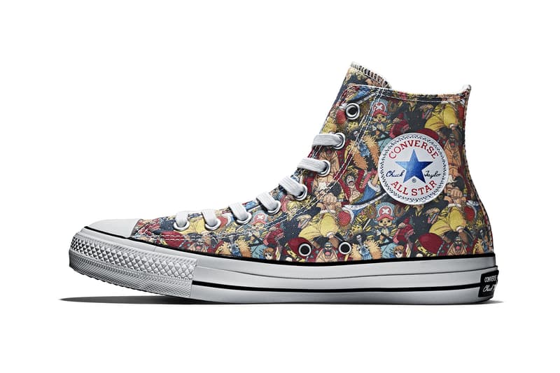One Piece x CONVERSE All Star 100 週年別注設計登場