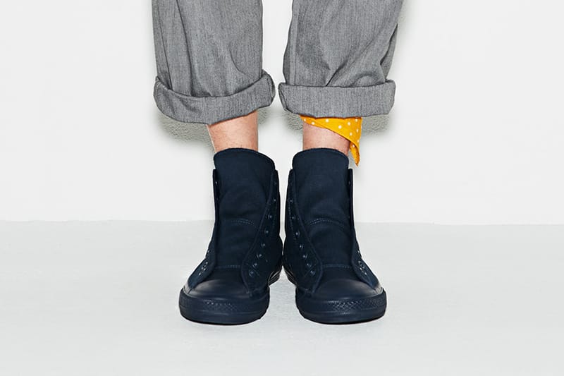 CONVERSE All Star 100 周年別注 Slip M Hi 無鞋帶版本登場