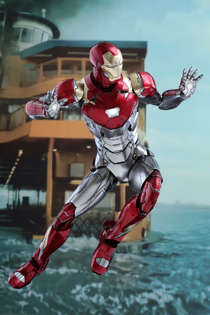 Hot Toys 製作《Spider Man：Homecoming》Iron Man 1:6 比例 Mark XLVII 合金珍藏人偶登場