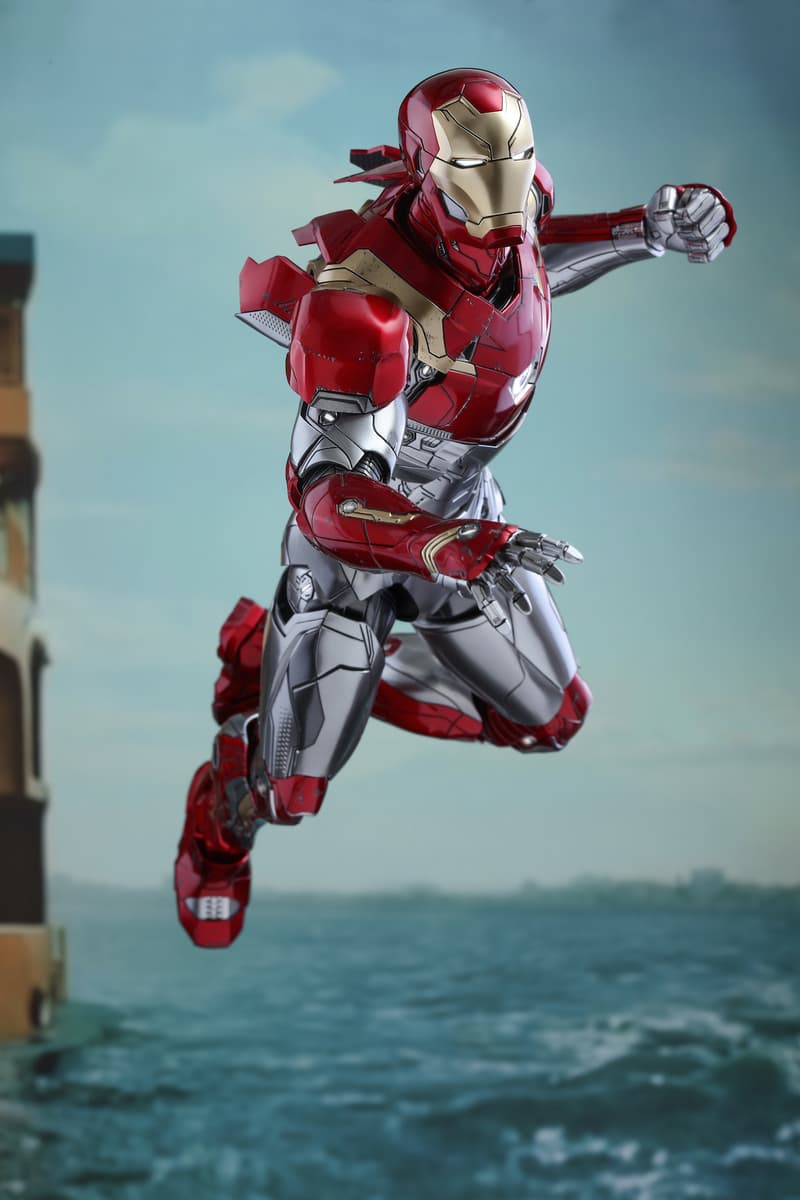 Hot Toys 製作《Spider Man：Homecoming》Iron Man 1:6 比例 Mark XLVII 合金珍藏人偶登場