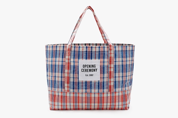 Opening Ceremony 經典紅白藍膠袋重新上架