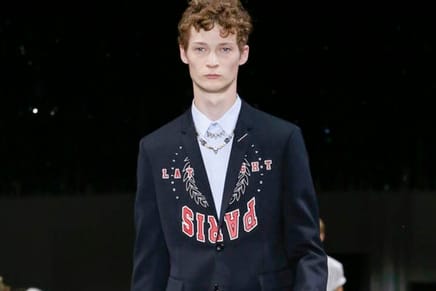 Emmanuel Macron 致敬作 – Dior Homme 2018 春夏系列