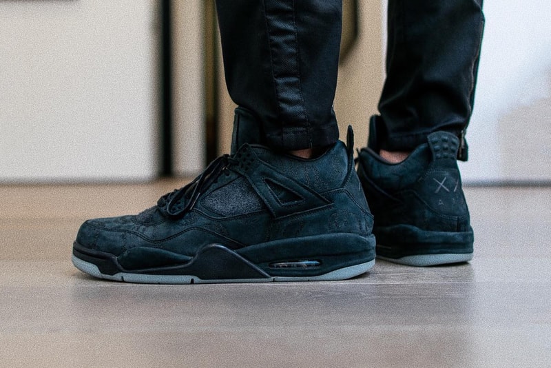 Jordan Brand 設計副總裁曝光 KAWS x Air Jordan 4 黑色親友限定版本