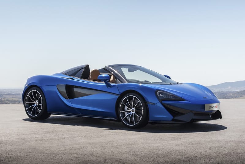 McLaren 發佈 570S Spider 敞篷跑車