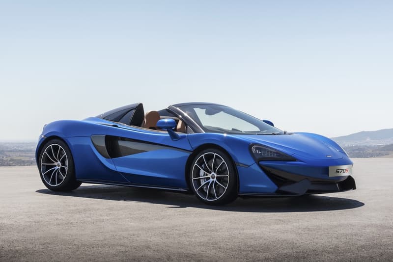 McLaren 發佈 570S Spider 敞篷跑車