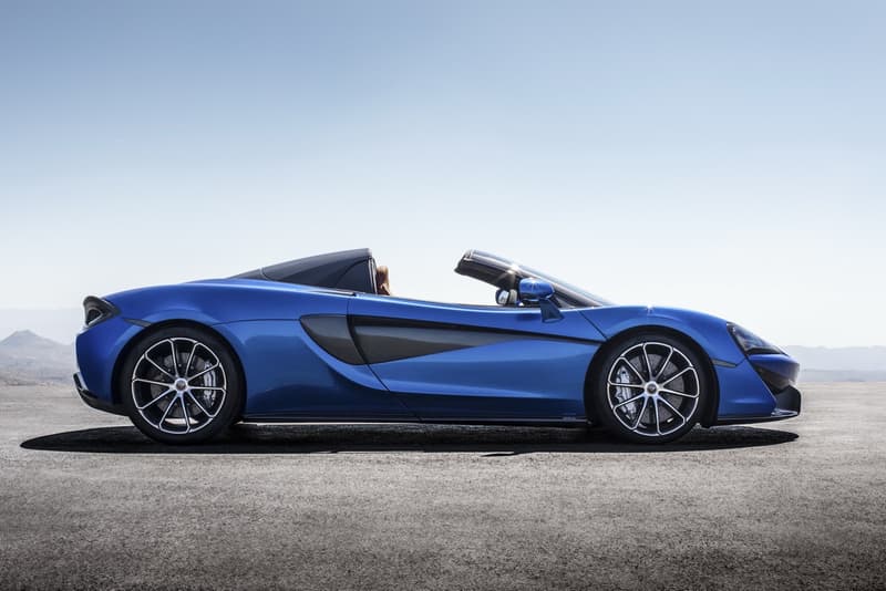 McLaren 發佈 570S Spider 敞篷跑車