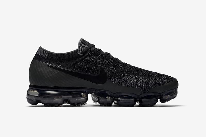 Nike Air VaporMax 全新「Triple Black」配色官方圖片釋出