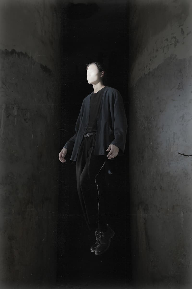 抽象藝術時裝實驗 - Professor. E by ReLAB / Experiment 01 " Black, Red and Black "