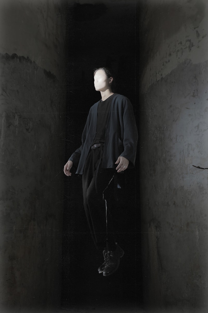 抽象藝術時裝實驗 - Professor. E by ReLAB / Experiment 01 " Black, Red and Black "