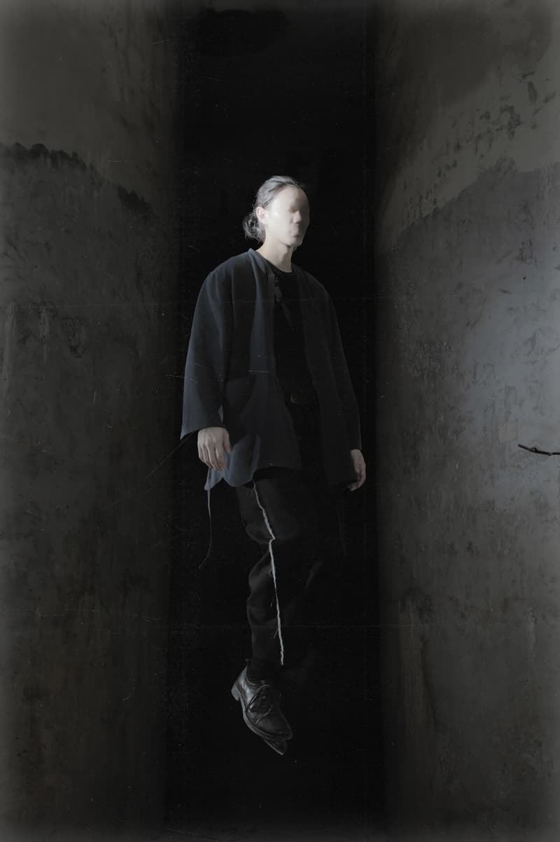 抽象藝術時裝實驗 - Professor. E by ReLAB / Experiment 01 " Black, Red and Black "