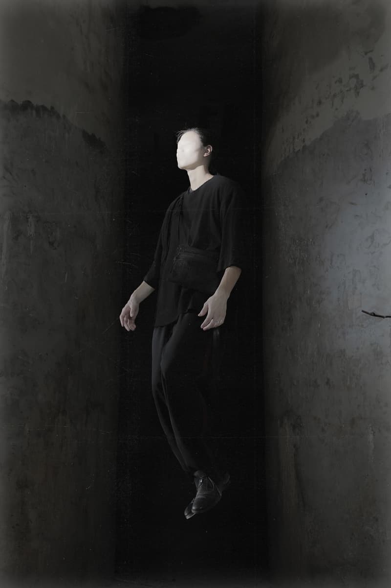 抽象藝術時裝實驗 - Professor. E by ReLAB / Experiment 01 " Black, Red and Black "