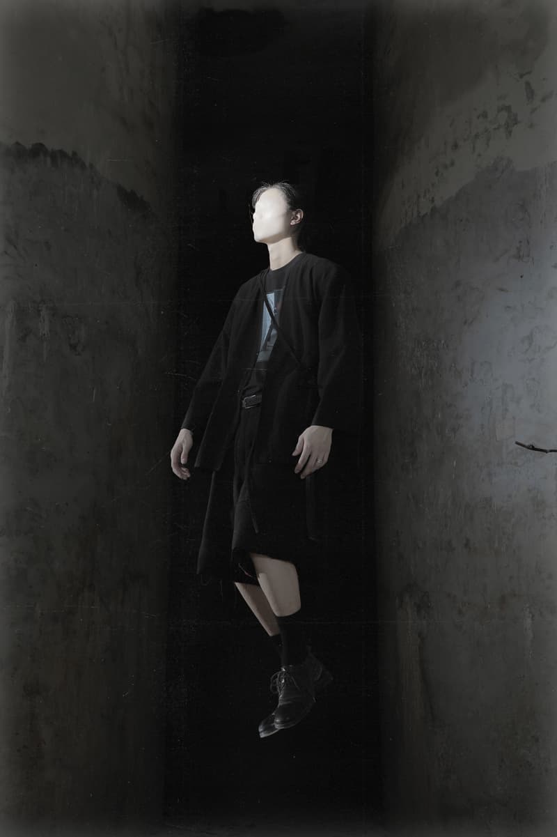 抽象藝術時裝實驗 - Professor. E by ReLAB / Experiment 01 " Black, Red and Black "