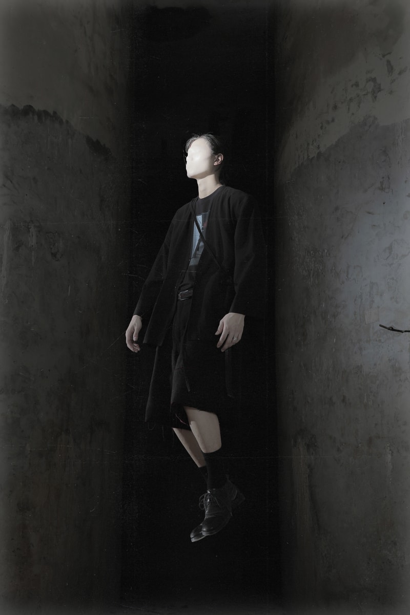 抽象藝術時裝實驗 - Professor. E by ReLAB / Experiment 01 " Black, Red and Black "