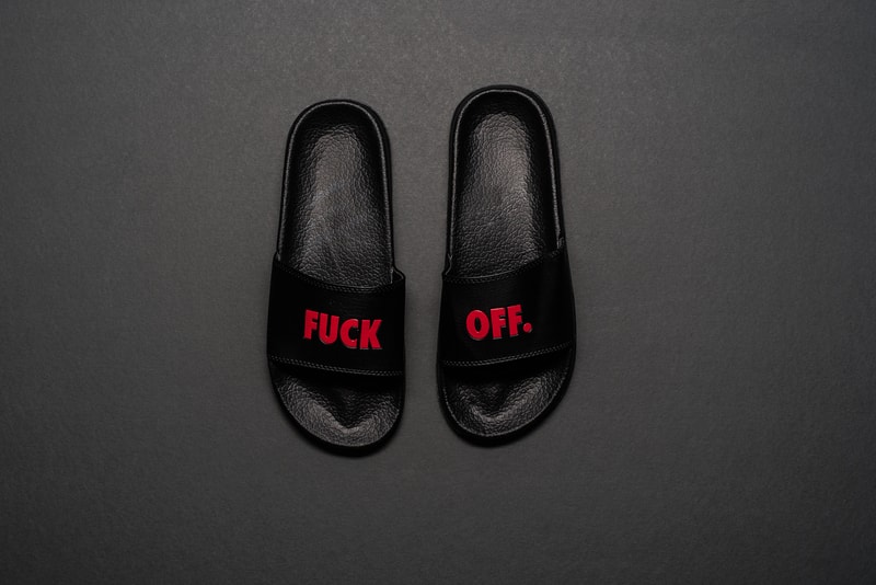 Raised by Wolves「FUCK OFF」Slides 涼履新配色上架