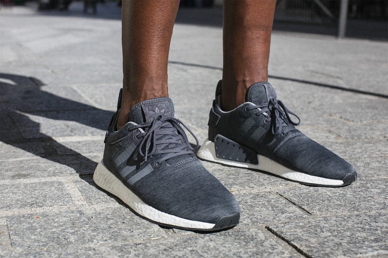Sneakersnstuff adidas Originals NMD R2 "Grey Melange" Pack