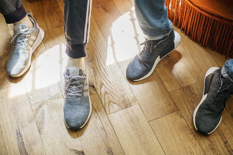 Sneakersnstuff adidas Originals NMD R2 "Grey Melange" Pack