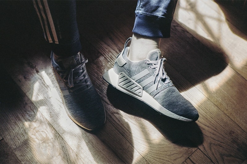 Sneakersnstuff adidas Originals NMD R2 "Grey Melange" Pack