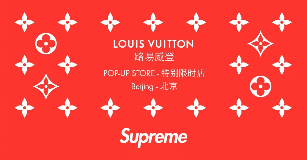 Supreme x Louis Vuitton Lookbook