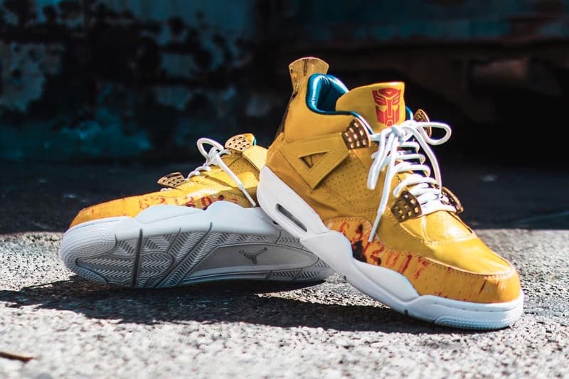 The Shoe Surgeon 打造 Air Jordan 4「Transformers」客製版本