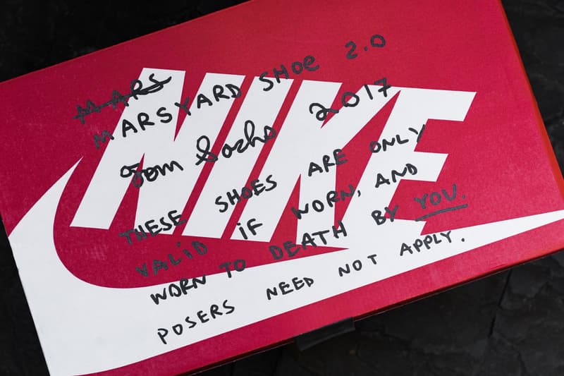 Tom Sachs x NikeCraft Mars Yard Shoe 2.0 Closer Look