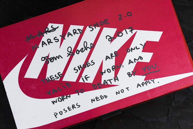 Tom Sachs x NikeCraft Mars Yard Shoe 2.0 Closer Look
