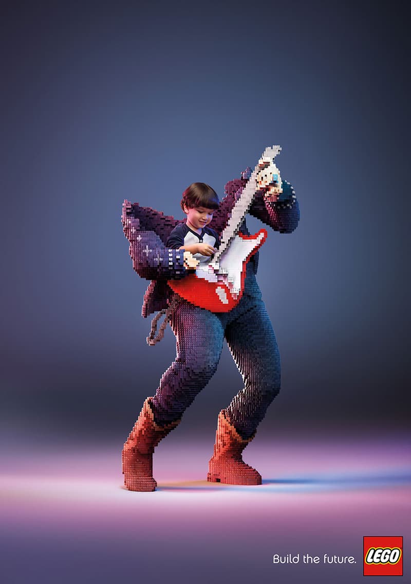 Ogilvy & Mather 打造 Lego 創意平面廣告