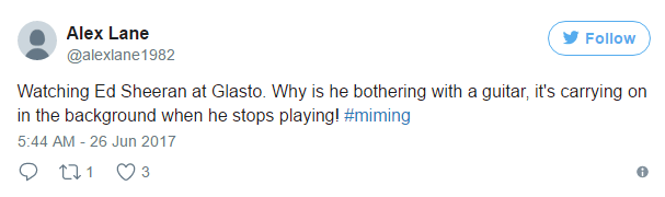 Ed Sheeran 究竟因何要与个人 Twitter 账号「永别」