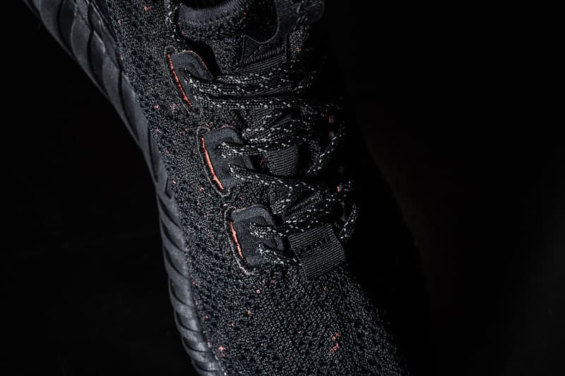 adidas Originals Tubular Doom Sock 全黑配色設計