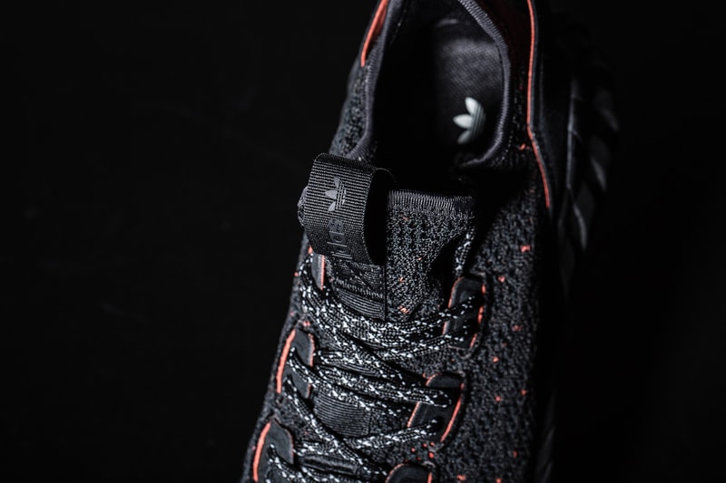 adidas Originals Tubular Doom Sock 全黑配色設計