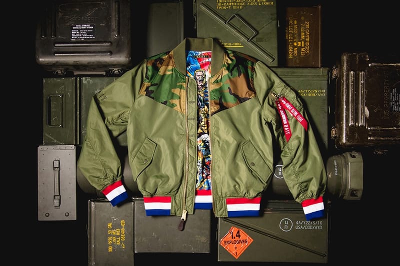 Alpha Industries x Hasbro x BAIT 三方聯名 G.I. Joe L-2B 飛行夾克